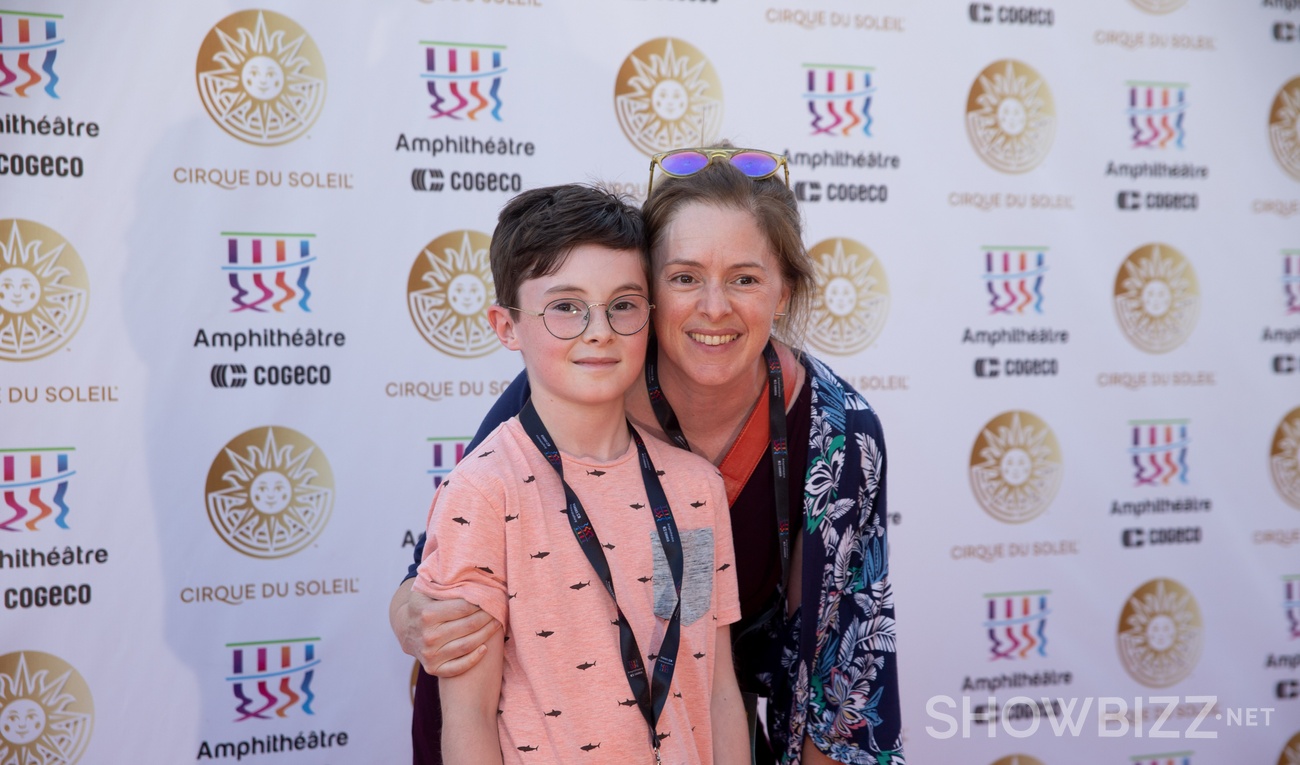 Tapis rouge du spectacle Joyeux calvaire du Cirque du Soleil