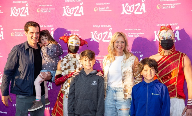 Tapis rouge de Kooza du Cirque du Soleil