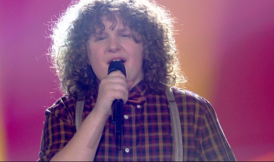 Charles Kardos remporte La voix junior