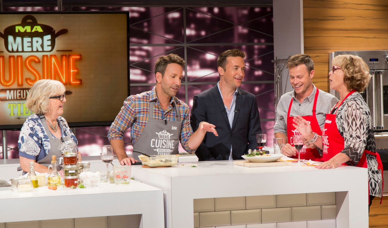 Salvail et Morissette s'affrontent à Ma Mère cuisine mieux que la tienne