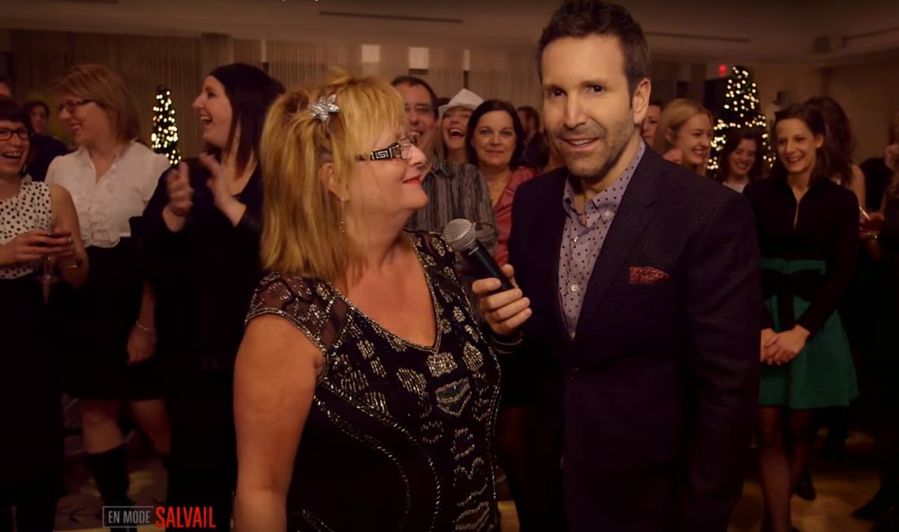 Éric Salvail crash des partys de Noël de bureau
