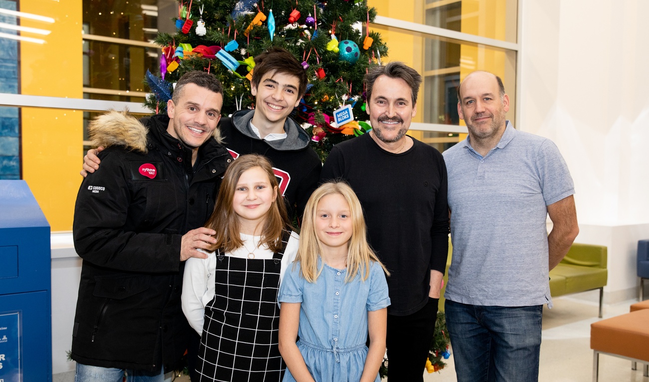 Le grand sapin de Ste-Justine