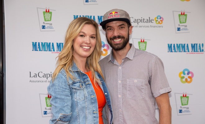 Première de Mamma Mia! à Montréal