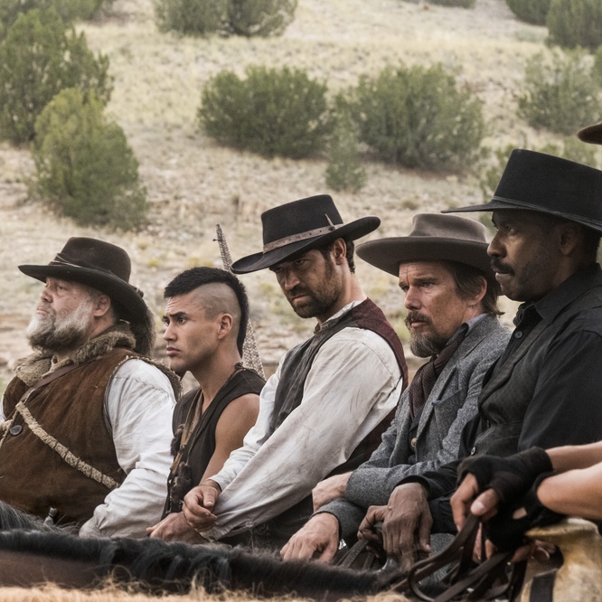 Une scène du film <em>The Magnificent Seven</em>