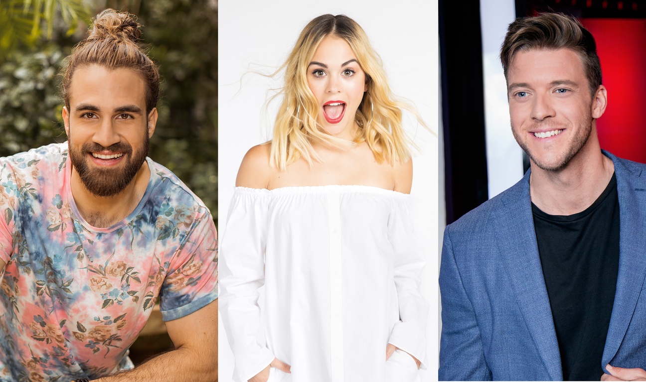 Les candidats de téléréalité de séduction craquent pour les animateurs