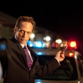 Une scène du film <em>Drive Angry 3D</em>