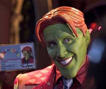 Scène du film Le fils du Masque