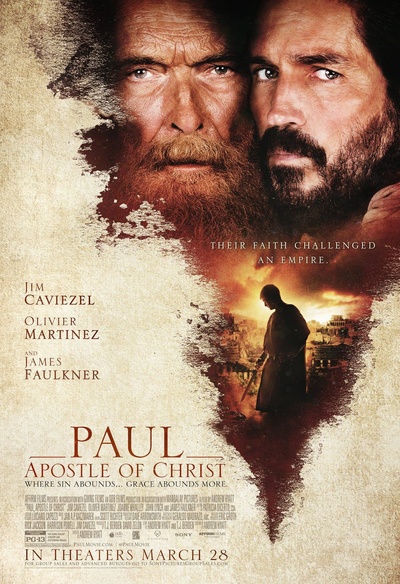 Affiche du film Paul, Apostle of Christ