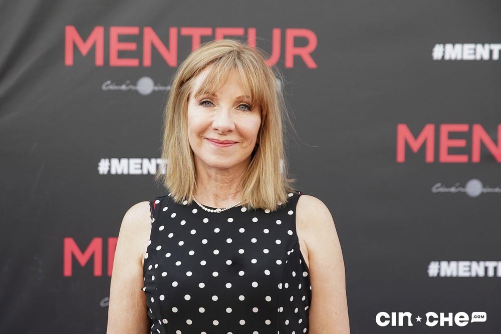 Sur le tapis rouge du film Menteur