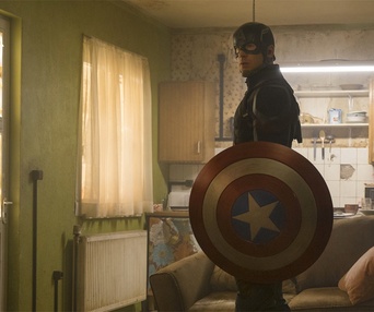 Une scène du film Captain America: Civil War