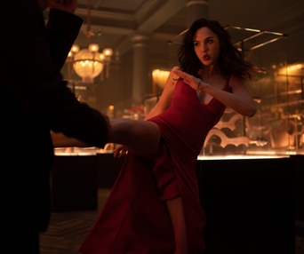 Une scène du film Red Notice