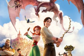Affiche du film Princesse Mila et le sorcier au coeur de pierre Affiche du film Princesse Mila et le sorcier au coeur de pierre