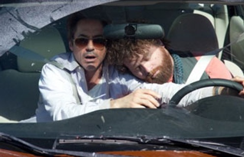 Une scène du film Due Date