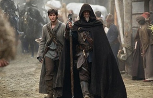 Jeff Bridges et  Ben Barnes dans Seventh Son