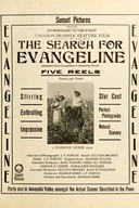 Affiche du film À la recherche d'Évangéline
