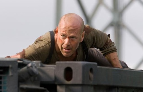 Bruce Willis dans le film Live Free or Die Hard