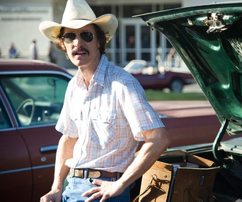 Une scène du film Dallas Buyers Club