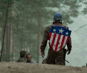 Une scène du film Captain America: The First Avenger