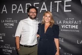 Tapis rouge de la première du documentaire La parfaite victime