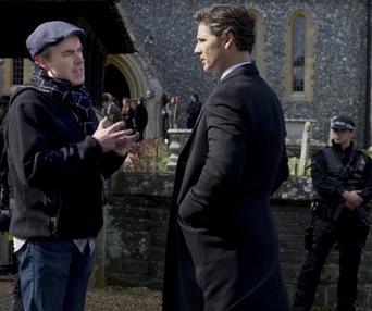 Sur le plateau du film Closed Circuit