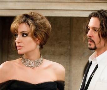 Une scène du film The Tourist