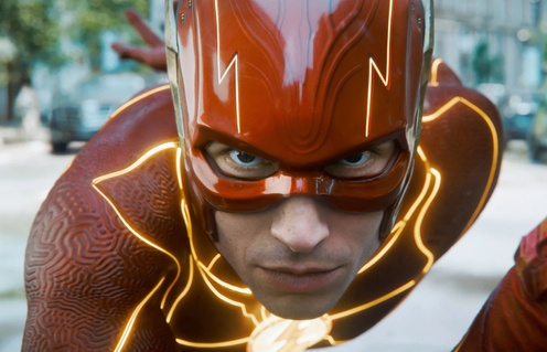 Une scène du film The Flash