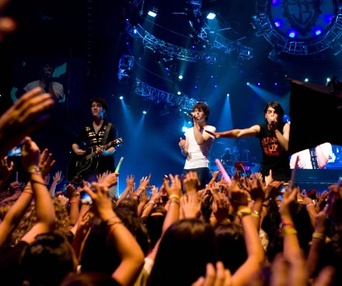 Scène du film Jonas Brothers : The 3-D Concert Experience
