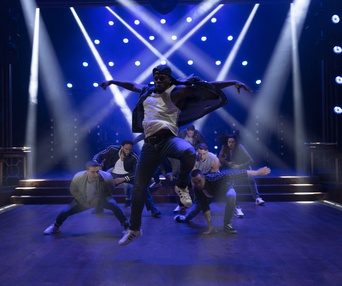Une scène du film Magic Mike's Last Dance