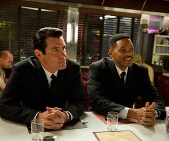 Une scène du film Men in Black III