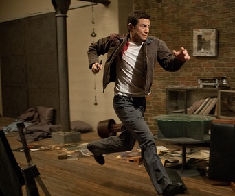 Une scène du film Looper