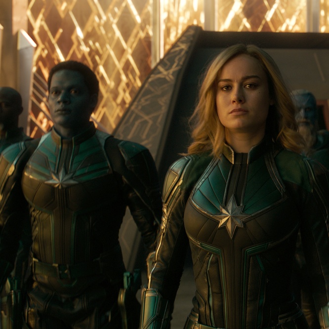 Une scène du film <em>Captain Marvel</em>