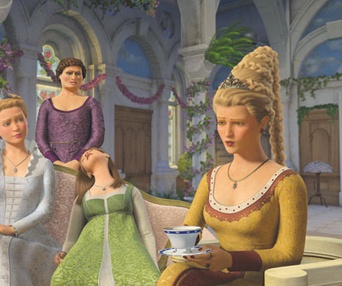 Scène du film Shrek le troisième