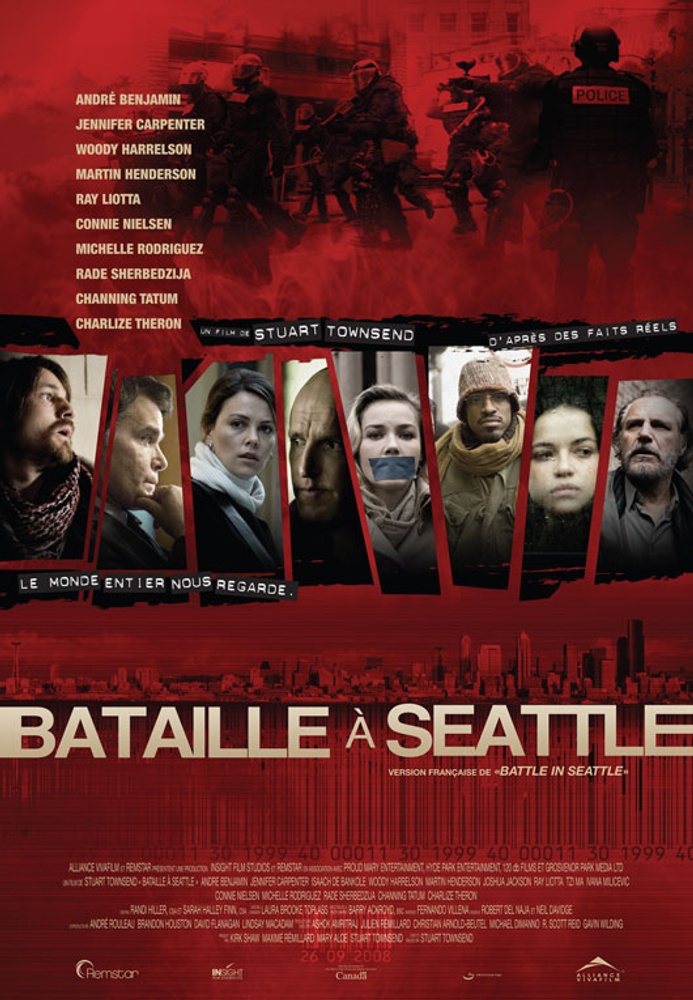 Galerie - Primeur : Affiche en français du film Bataille à Seattle