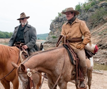 Une scène du film True Grit