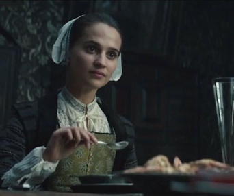 Une scène du film Tulip Fever