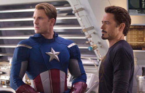 Une scène du film The Avengers