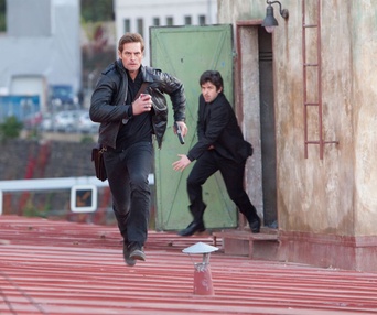 Une scène du film Mission: Impossible - Ghost Protocol