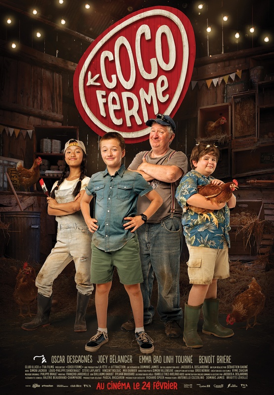 Affiche du film Coco ferme