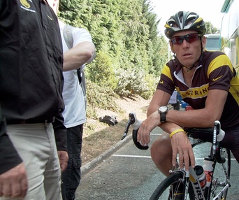 Une scène du film The Armstrong Lie