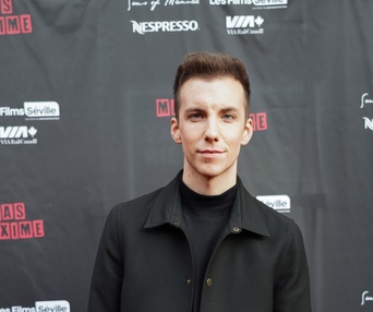Sur le tapis rouge du film Matthias et Maxime