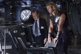 Une scène du film The Avengers