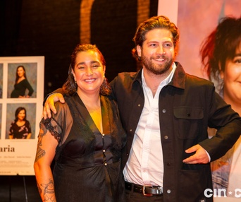 Sur le tapis rouge du film Maria