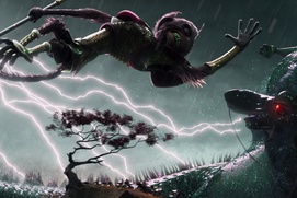Une scène du film The Monkey King