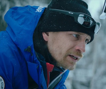 Une scène du film Slalom