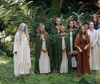 Scène du film The Wicker Man
