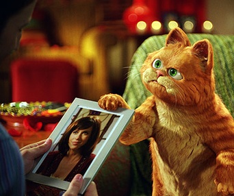 Scène du film Garfield Pacha Royal