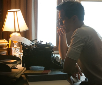 Une scène du film Rebel in the Rye
