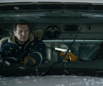Une scène du film Cold Pursuit