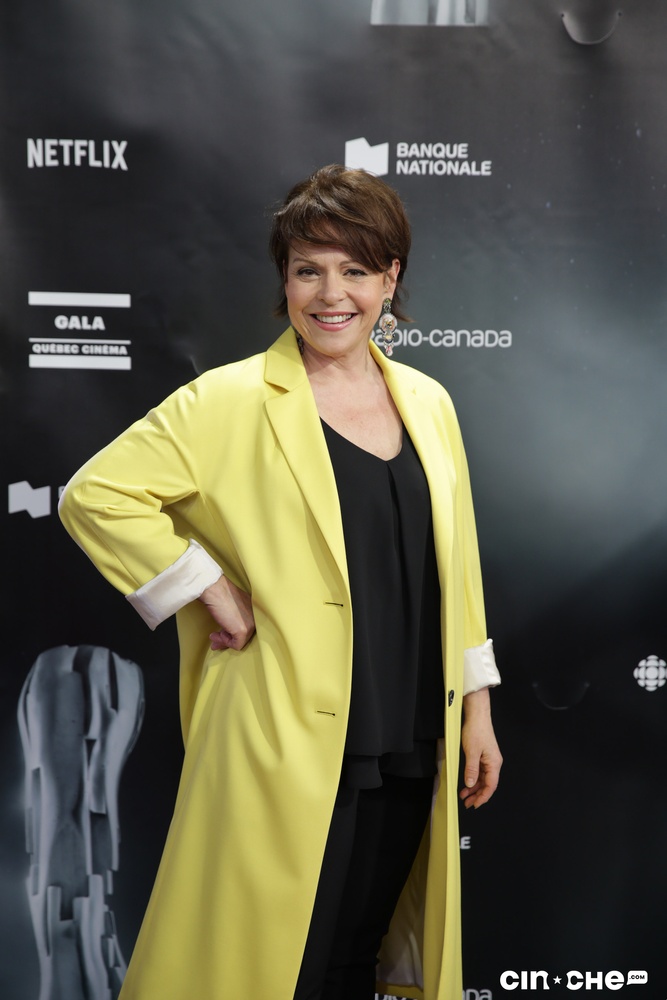 Sur le tapis rouge du Gala Québec Cinéma 2019