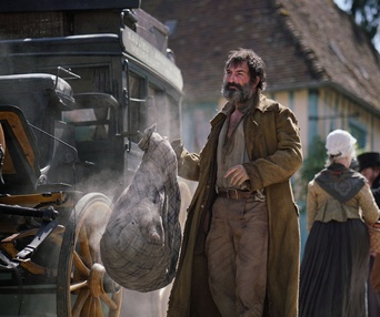 Une scène du film Le retour du héros